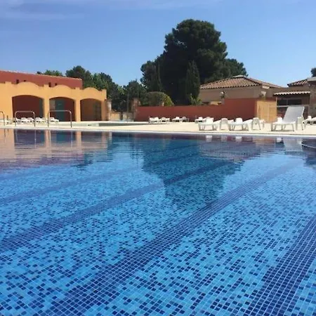 Maisonnette Bleu Piscine Lägenhet *