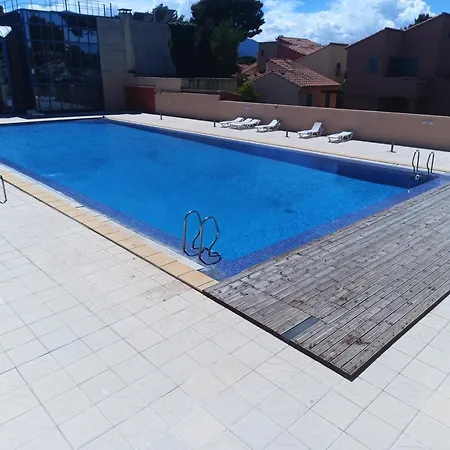 Lägenhet Maisonnette Bleu Piscine